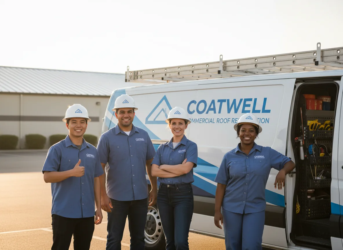 Commercial roof coating company in Glenwood, IL